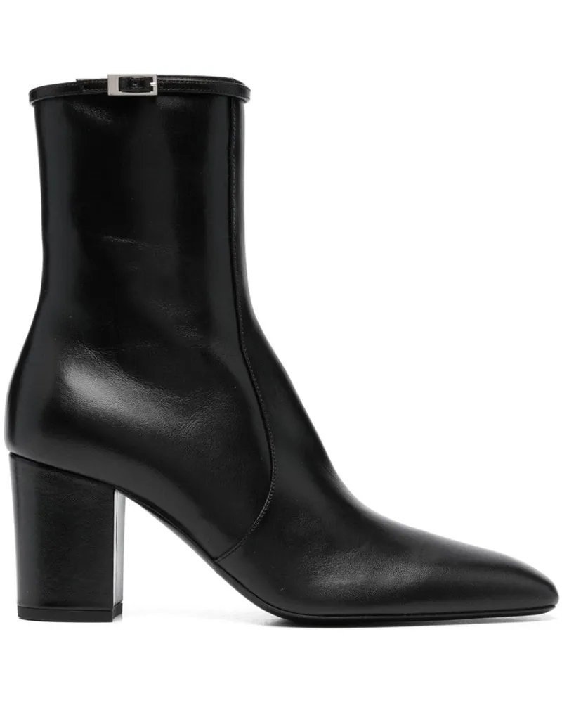 Saint Laurent Klassische Cowboystiefel 70mm - Schwarz Schwarz