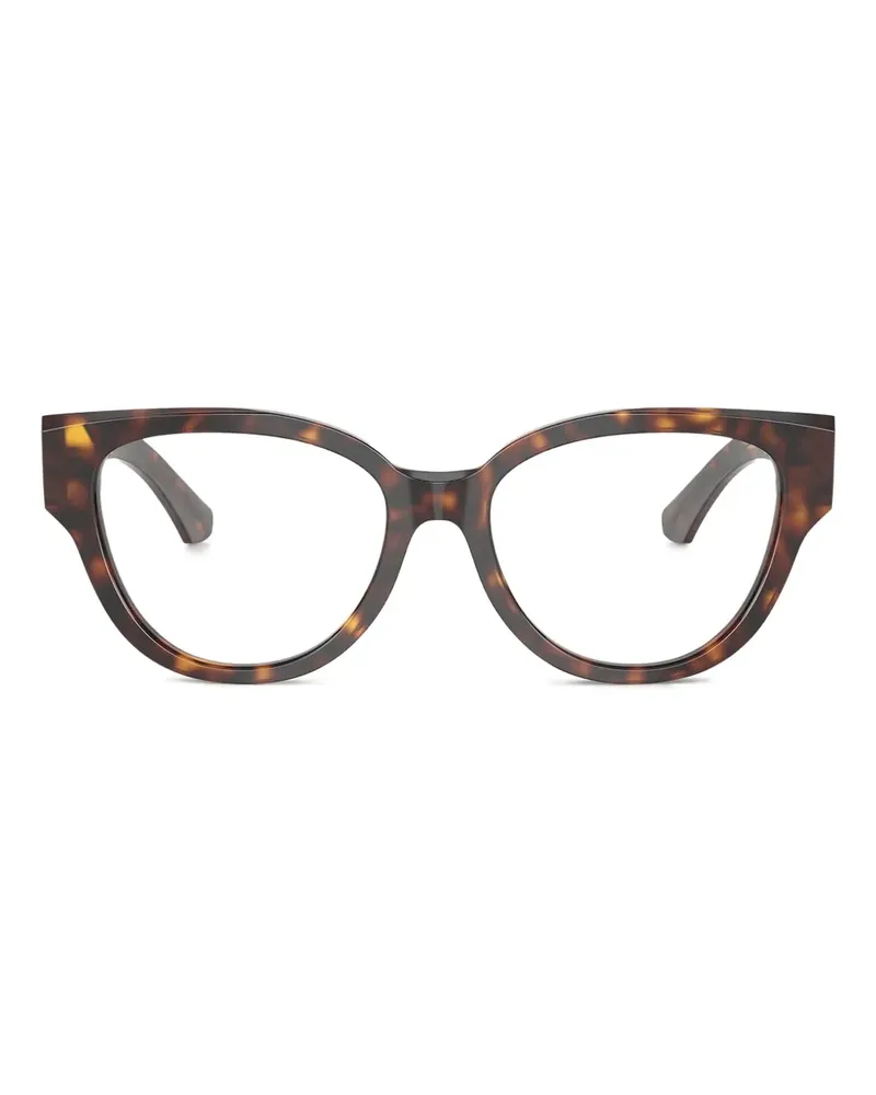 Burberry Cat-Eye-Brille in Schildpattoptik - Braun Braun