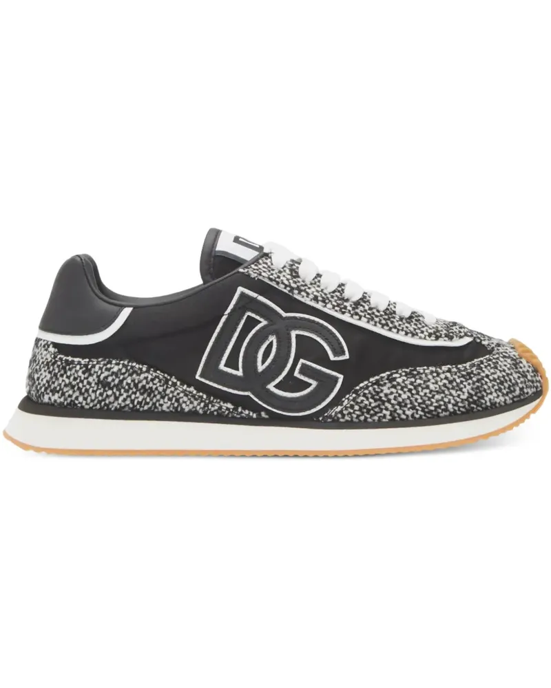 Dolce & Gabbana Klassische Sneakers - Schwarz Schwarz