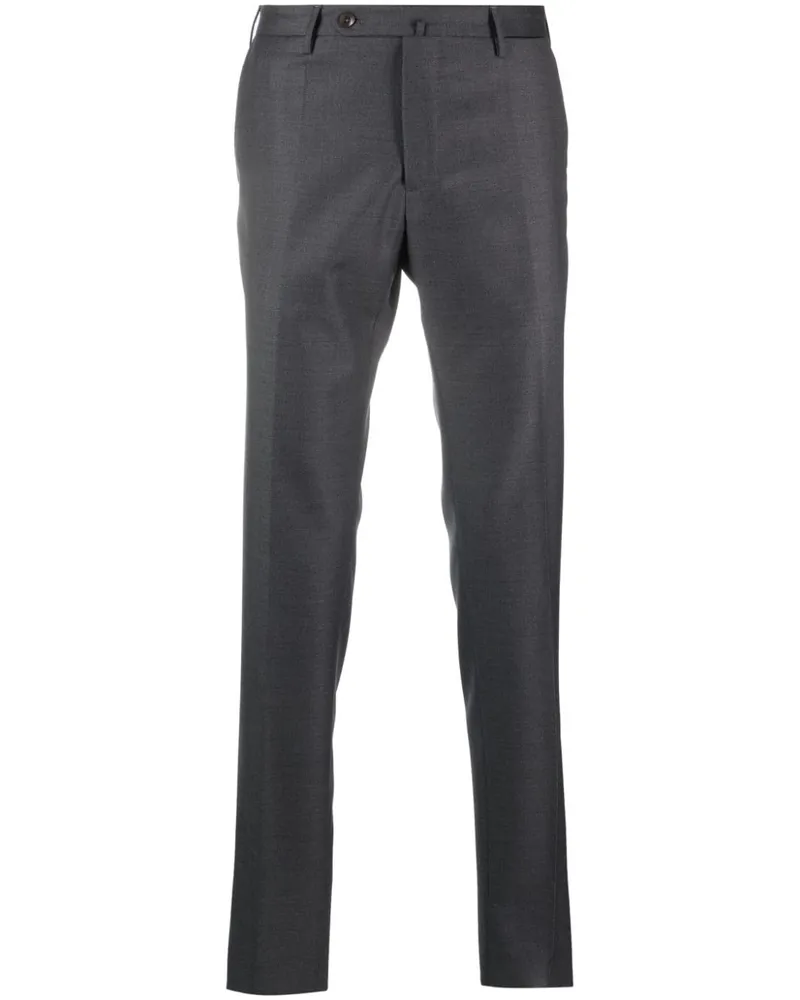 Incotex Schmale Hose - Grau Grau