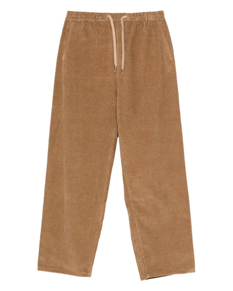 A Kind Of Guise Samurai Hose aus Cord mit Kordelzug - Braun Braun