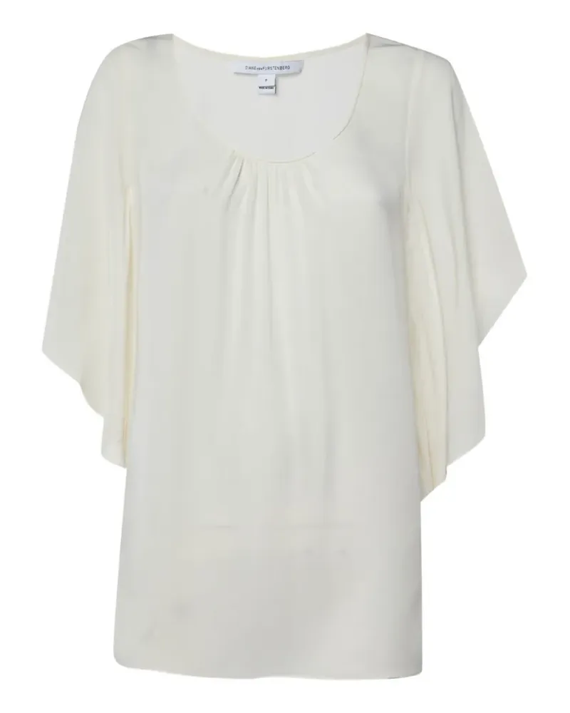 Diane von Furstenberg Semi-transparentes Stella Top - Nude Nude