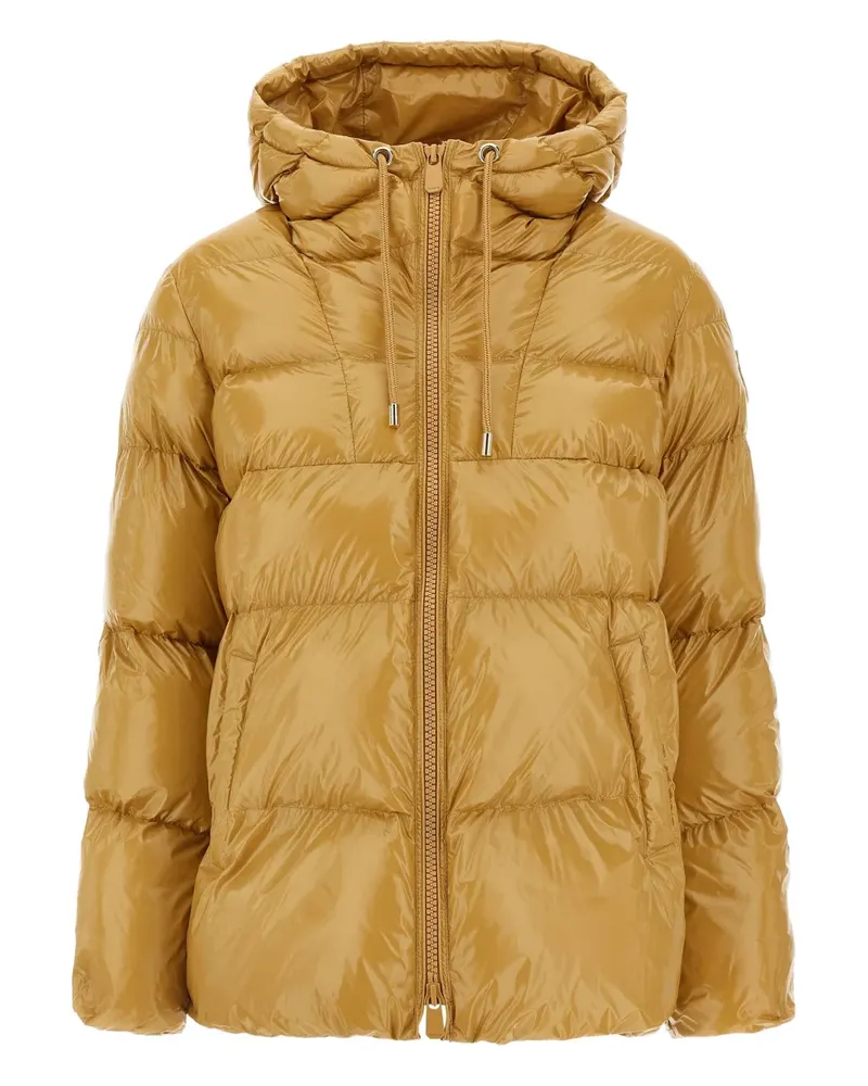 Pinko Gesteppte Jacke - Gelb Gelb