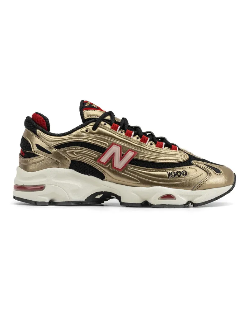 New Balance 1000 panelled sneakers - Gold Gold