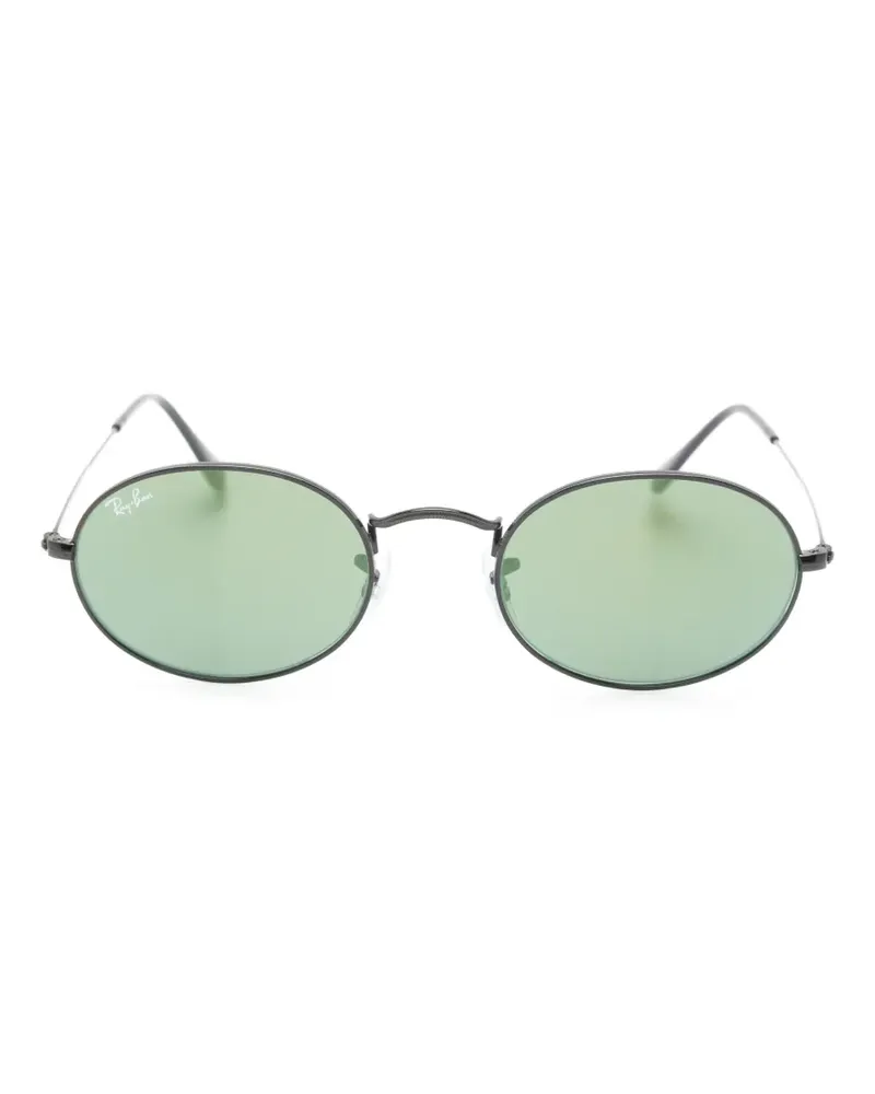 Ray Ban geometric-frame sunglasses - Schwarz Schwarz