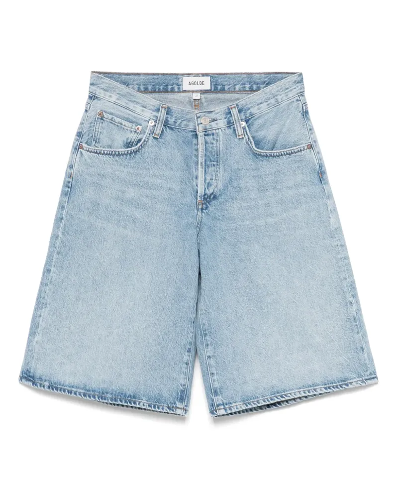 AGOLDE Klassische Jeans-Shorts - Blau Blau