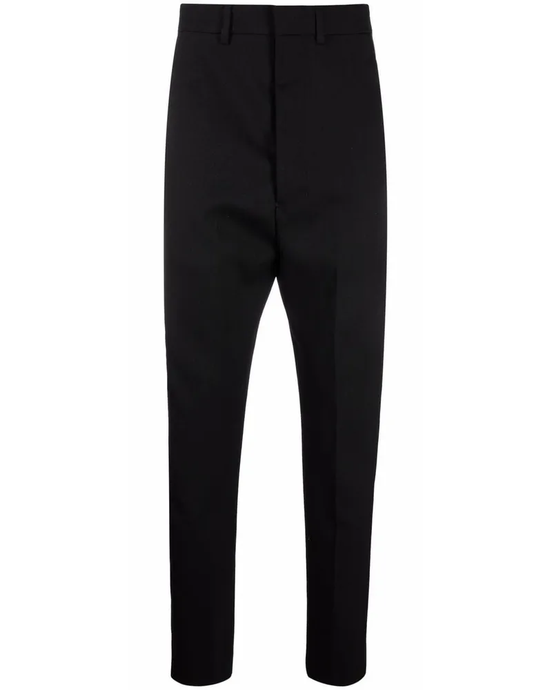 AMI Paris Klassische Hose mit Streifen - Schwarz Schwarz
