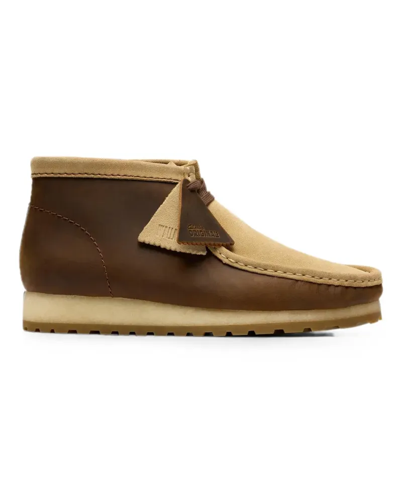 Clarks Wallabee RB leather desert boots - Braun Braun