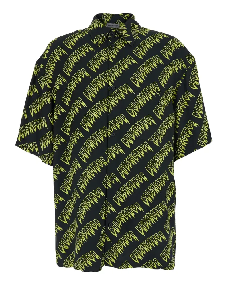 Balenciaga Creeper shirt - Schwarz Schwarz