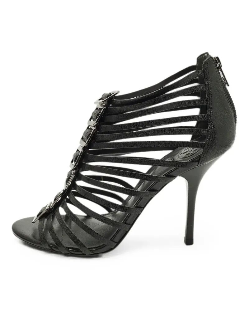 Tory Burch strappy caged sandals - Schwarz Schwarz