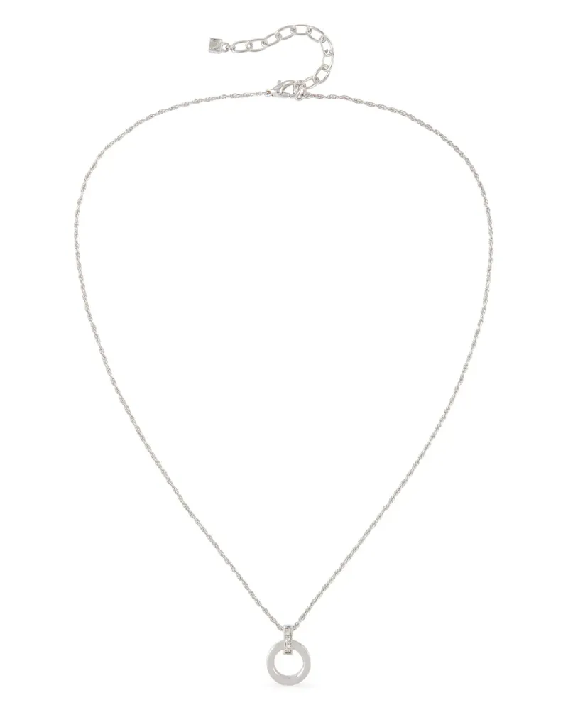 Nina Ricci 1980 Halskette - Silber Silber