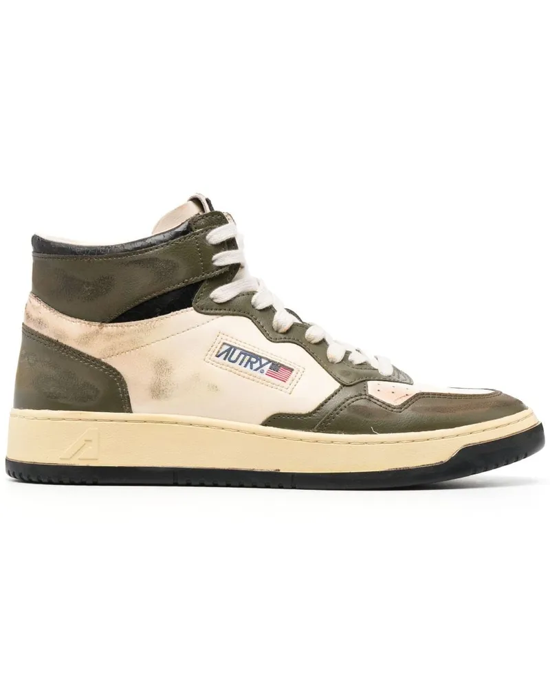 AUTRY High-Top-Sneakers Grün