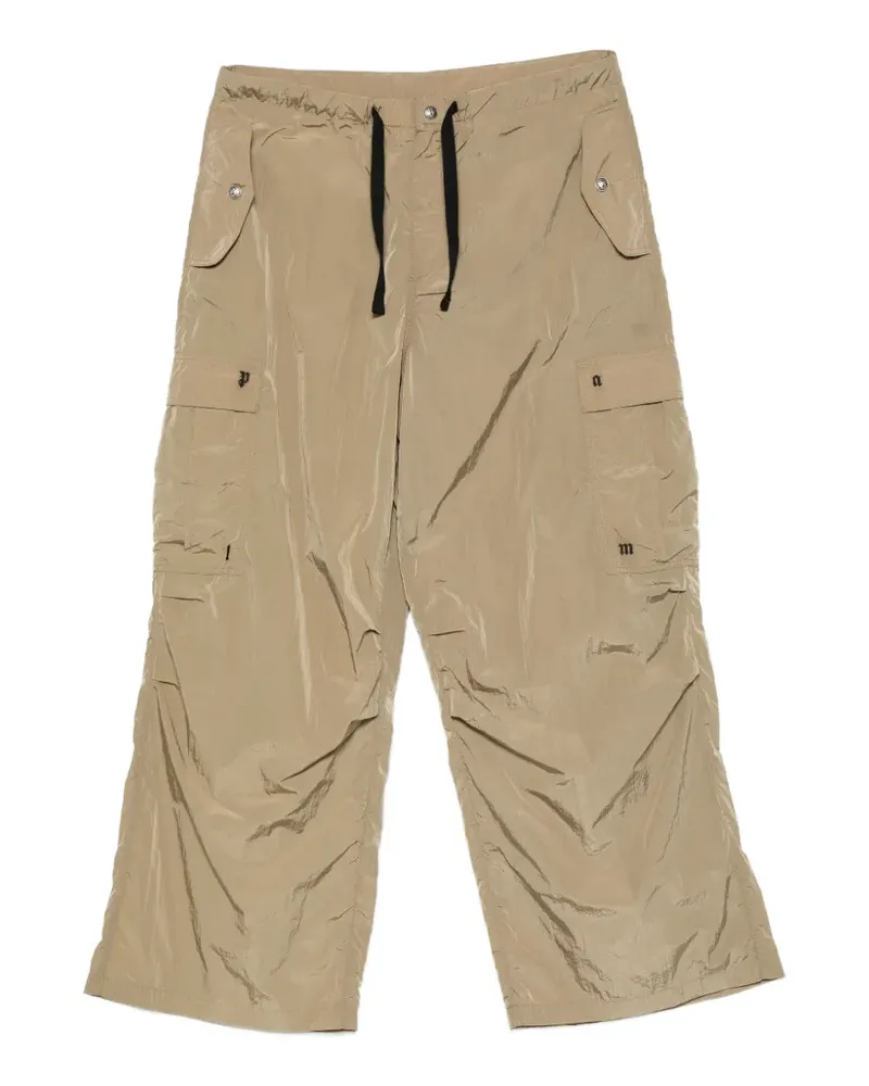 Palm Angels Cargohose mit Kordelzug - Nude Nude