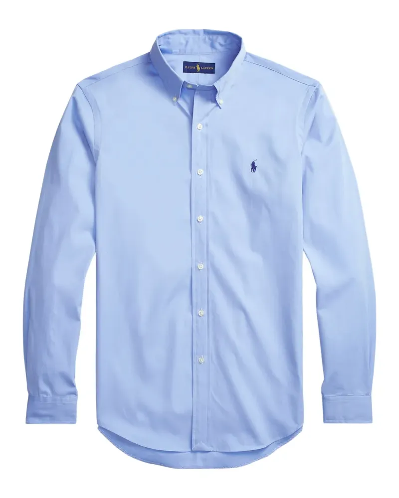 Ralph Lauren logo-embroidered shirt - Blau Blau