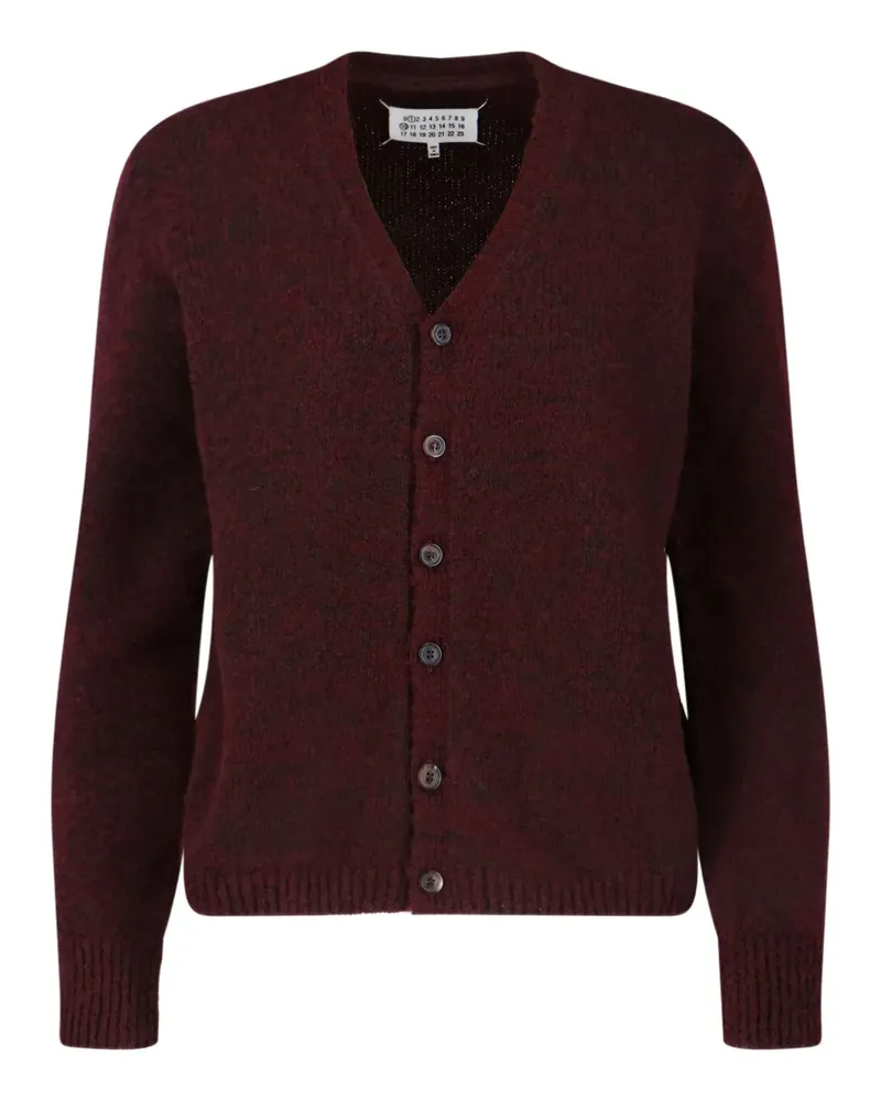 Maison Margiela Cardigan mit Knopfleiste - Rot Rot