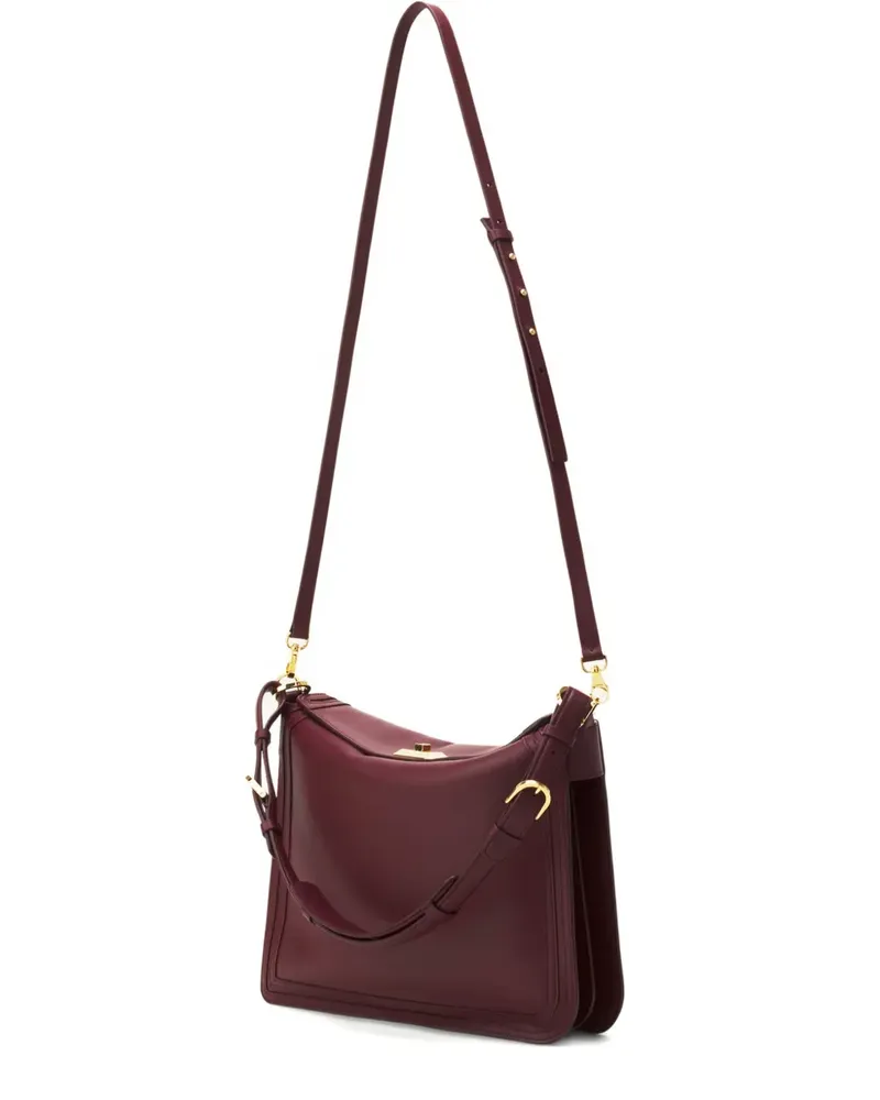 Lanvin Sac Compagnon Schultertasche - Rot Rot