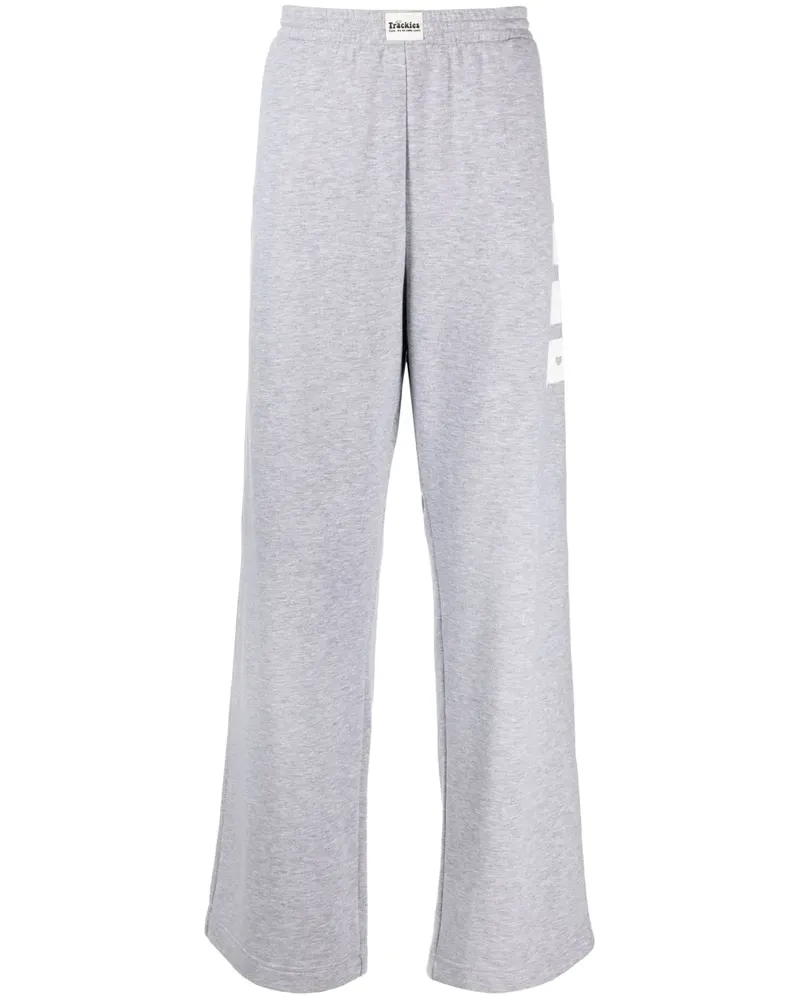 Natasha Zinko Jogginghose mit grafischem Print - Grau Grau