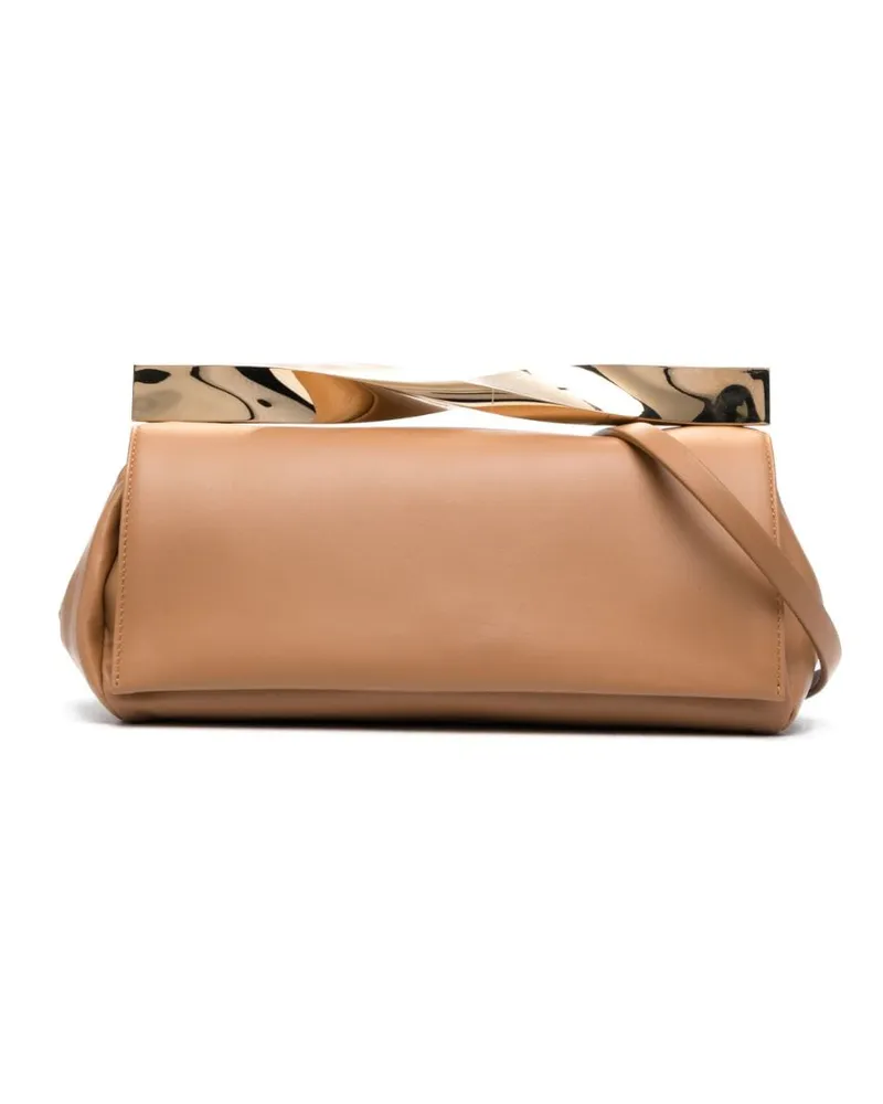 Aquazzura Clutch mit Farbverlauf - Braun Braun