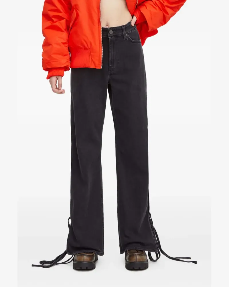 Won Hundred split-tie trousers - Grau Grau