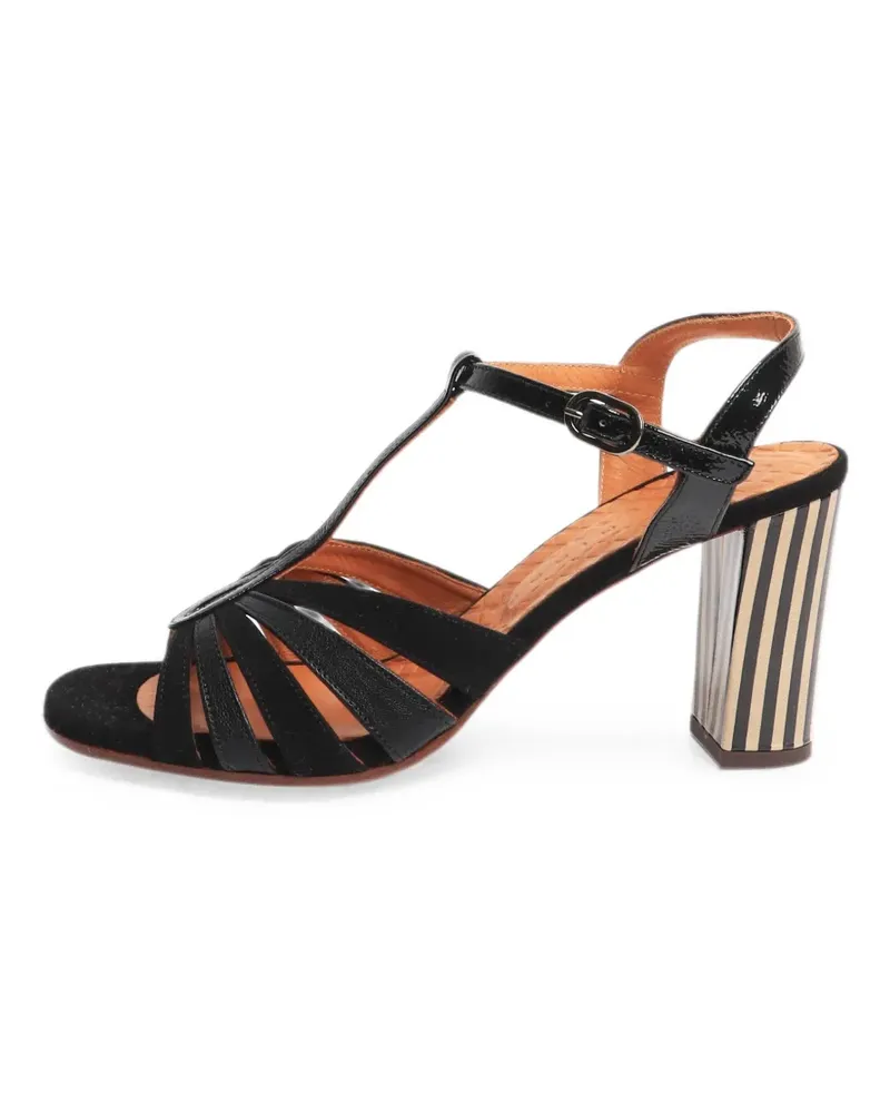 Chie Mihara T-bar leather sandals - Schwarz Schwarz