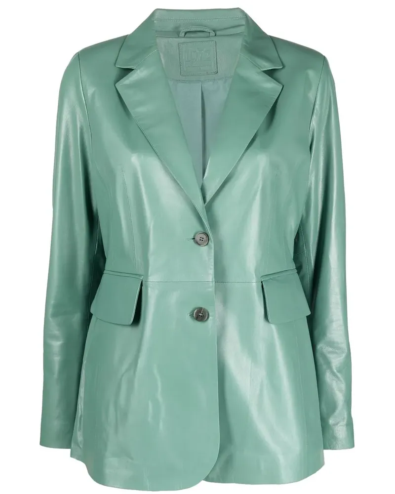 DESA Blazer im Leder-Look - Grün Grün