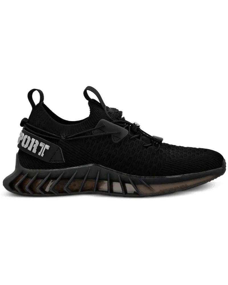 Philipp Plein Runner Sneakers - Schwarz Schwarz