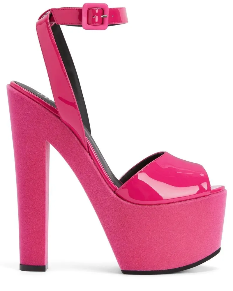 Giuseppe Zanotti Plateau-Pantoletten - Rosa Rosa
