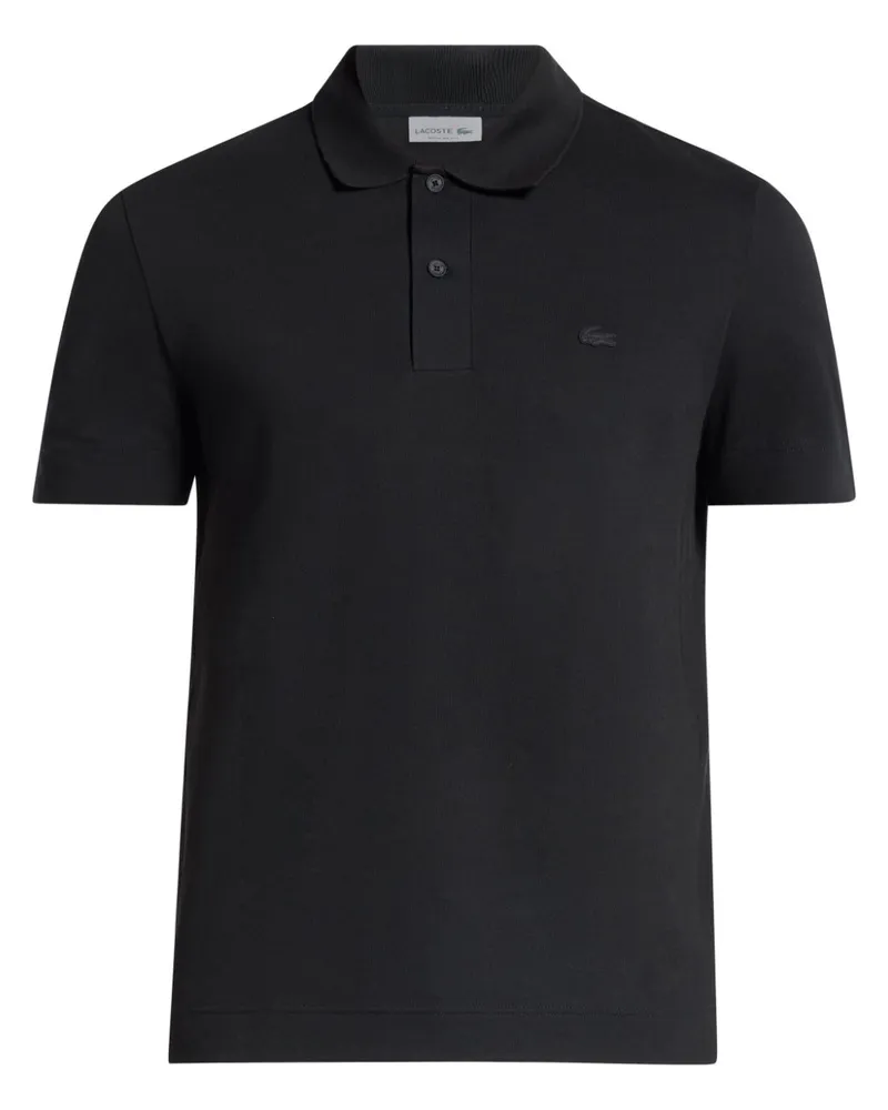 Lacoste Poloshirt mit Logo Schwarz