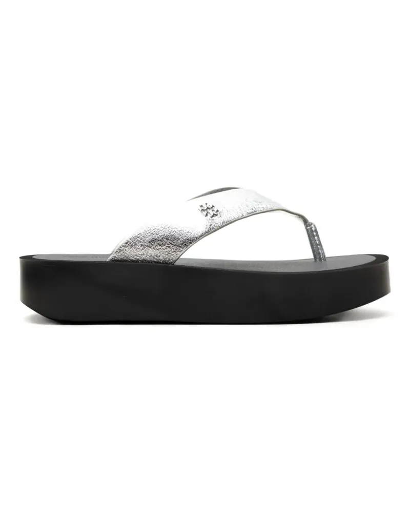 Tory Burch platform sandals - Silber Silber