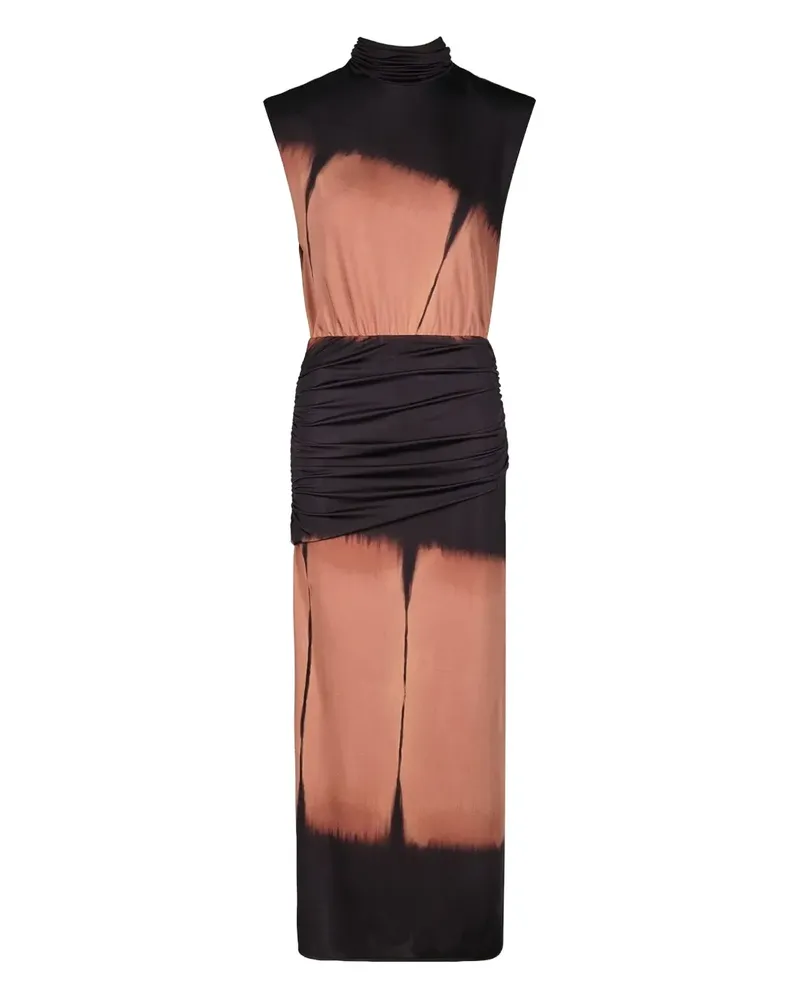 Johanna Ortiz Titual tie-dye maxi dress - Schwarz Schwarz