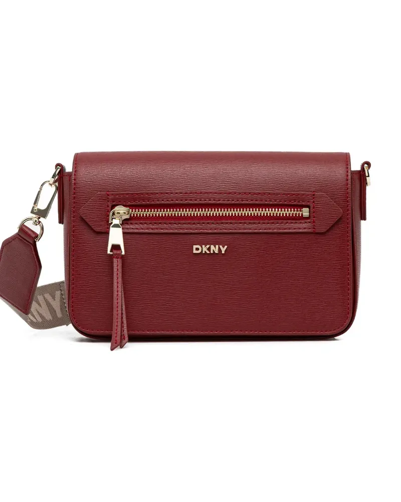 DKNY medium Bryant Ave zip cross body bag - Rot Rot
