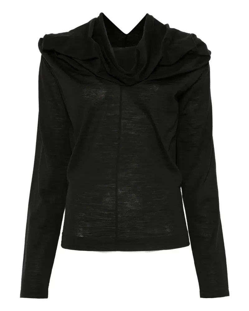 Maison Margiela Klassischer Pullover - Schwarz Schwarz