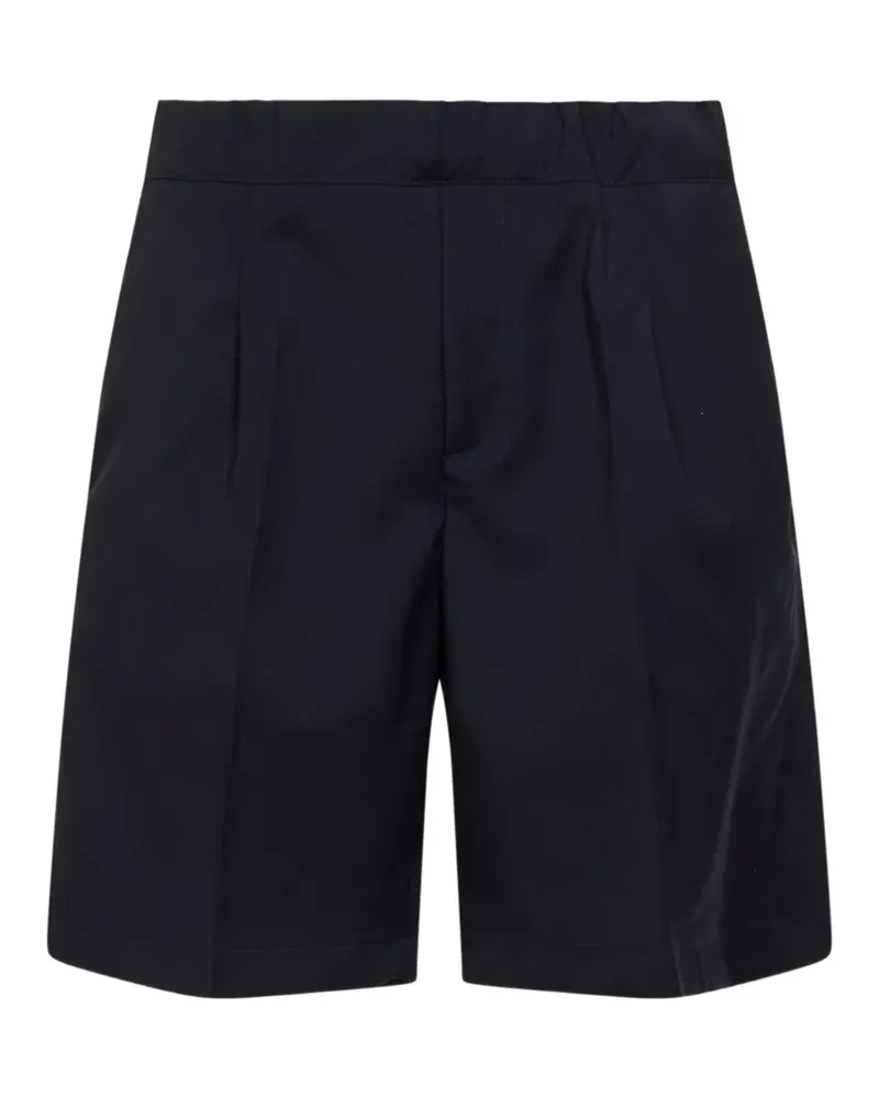 Costumein pleated virgin wool shorts - Blau Blau