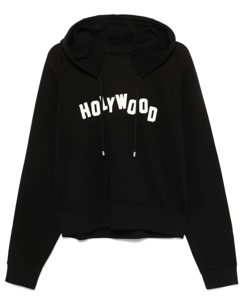 Loewe Hoodie mit Hollywood-Print - Schwarz Schwarz
