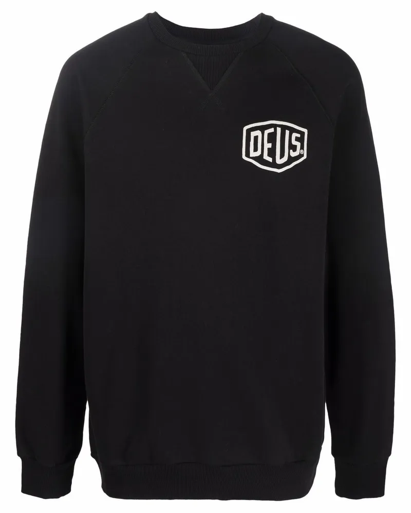 Deus Ex Machina Venice Address Sweatshirt - Schwarz Schwarz