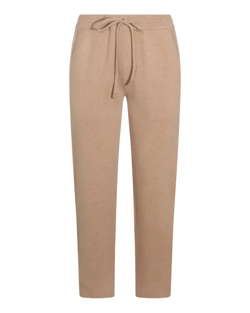 Canali drawstring track pants - Nude Nude