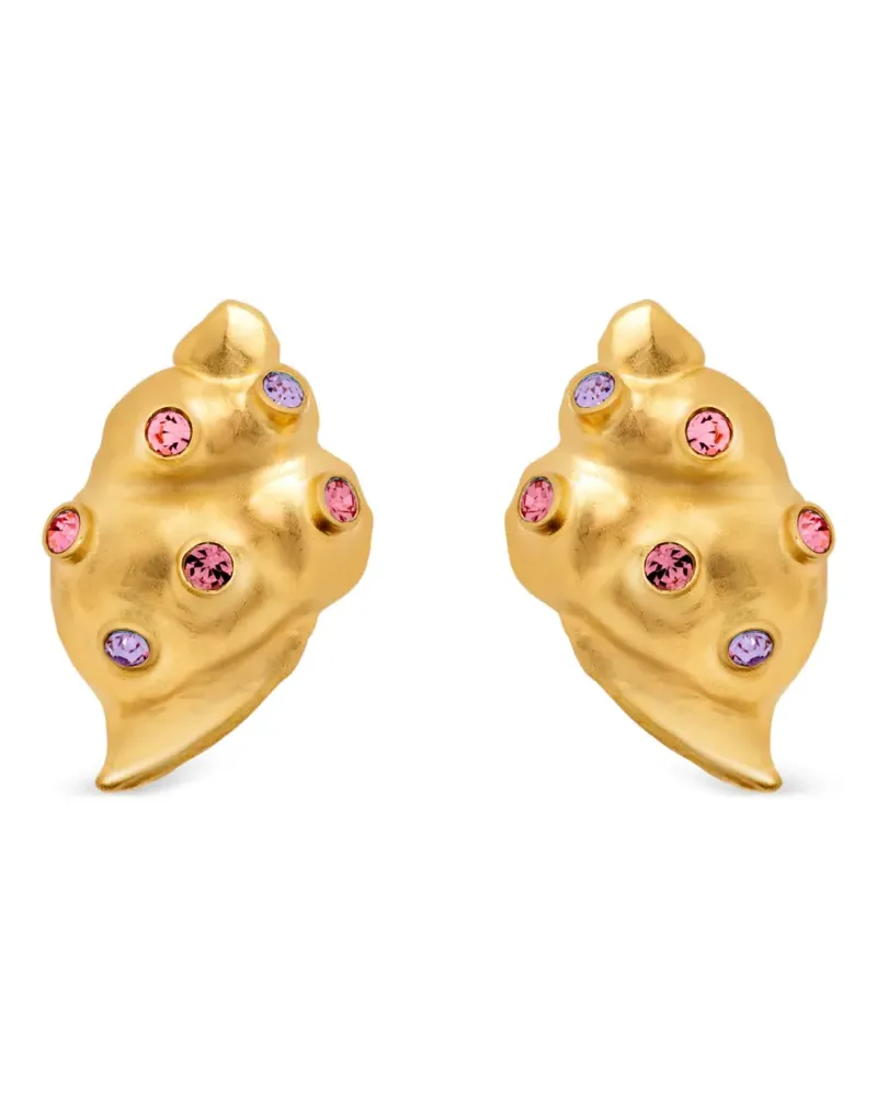 Oscar de la Renta Verzierte Ohrringe - Gold Gold