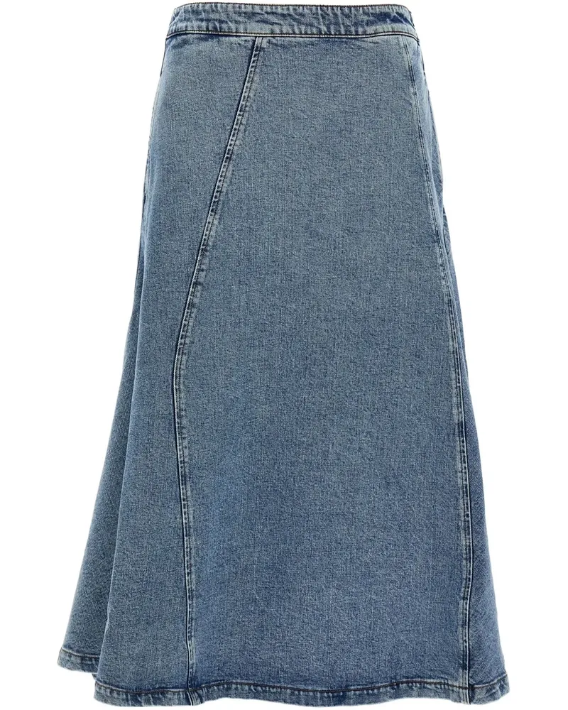 Fabiana Filippi Klassischer Jeansrock - Blau Blau