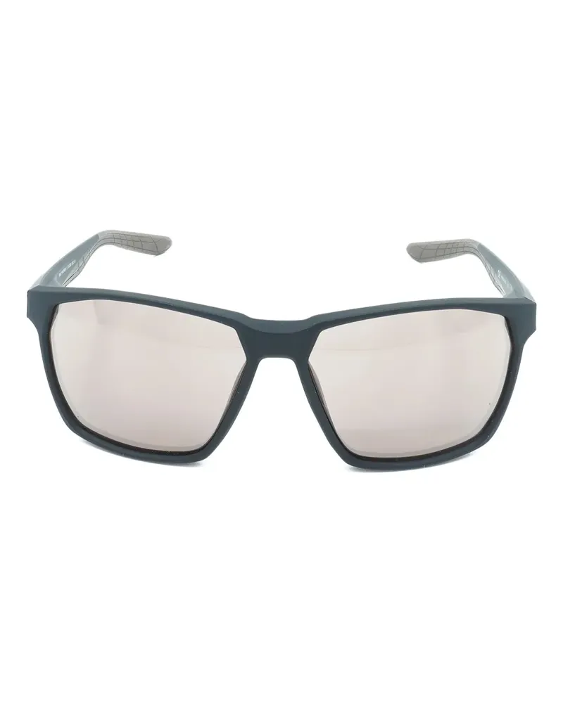 Nike Maverick S Sonnenbrille mit eckigem Gestell - Schwarz Schwarz