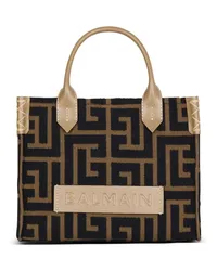 Balmain Kleine B-Army Tote Bag Schwarz