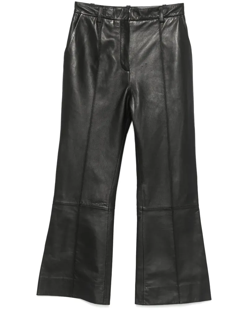 Victoria Beckham Kick Hose - Schwarz Schwarz