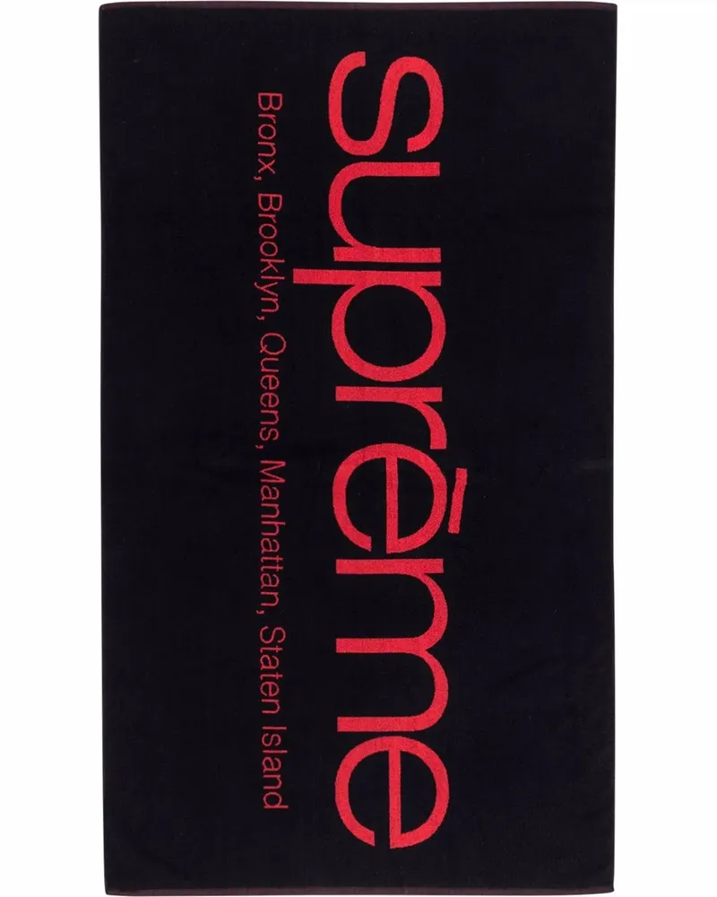 Supreme Being Five Boroughs SS21 Badetuch - Schwarz Schwarz