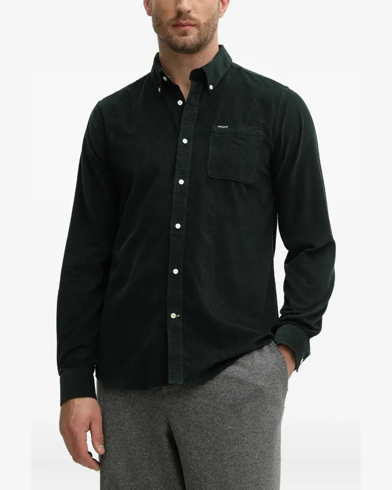 Barbour Ramsey Hemd mit Tasche - Grün Grün
