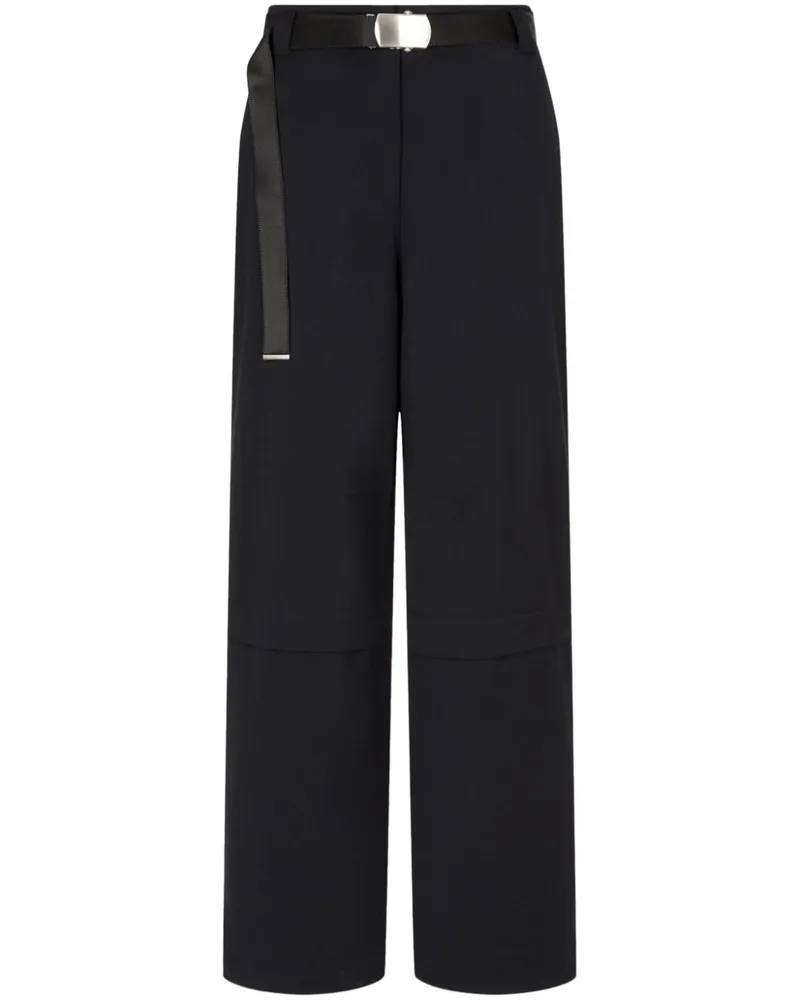 STUDIO TOMBOY Hose mit Gürtel - Schwarz Schwarz