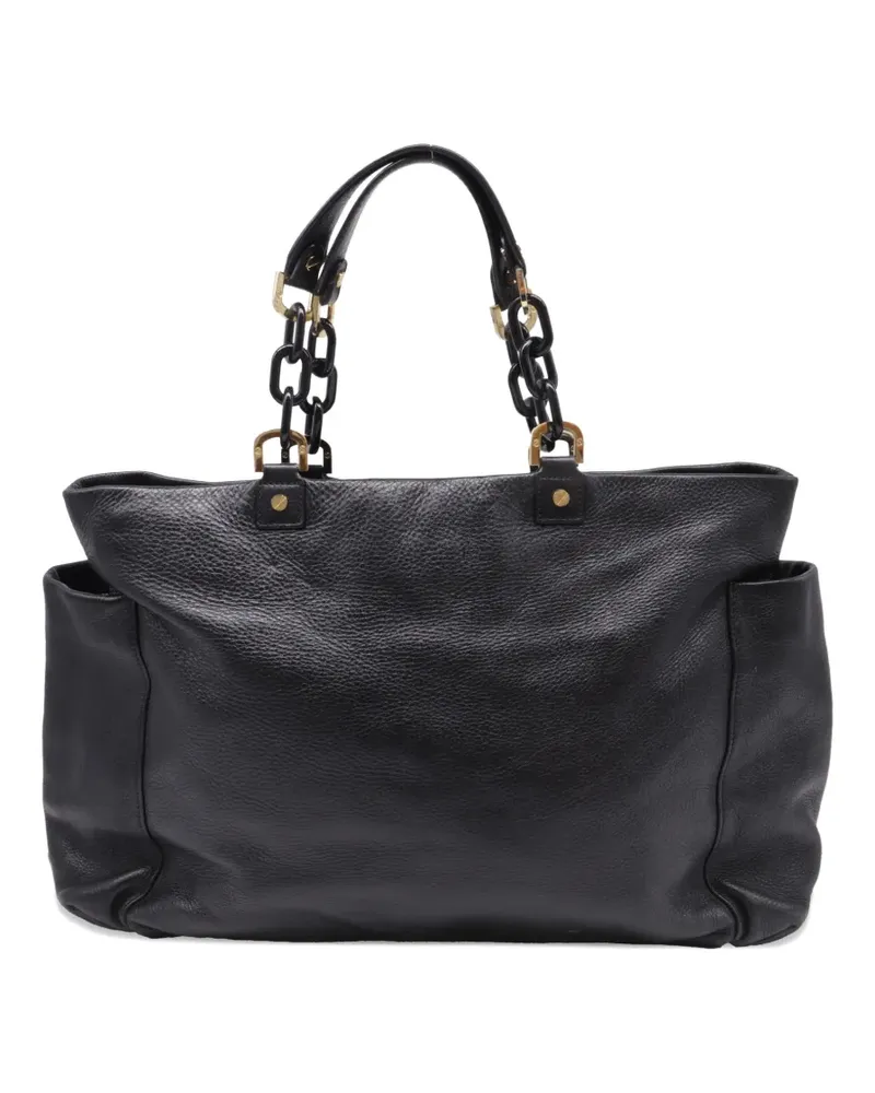 Tory Burch leather tote bag - Schwarz Schwarz