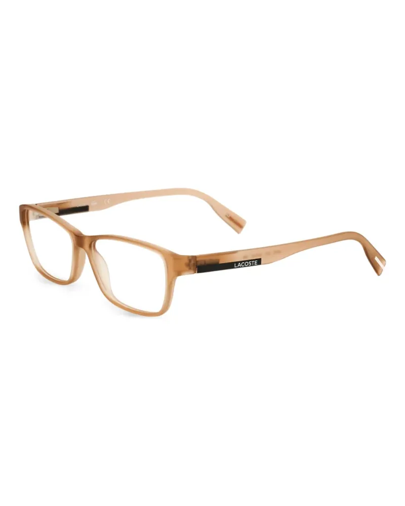 Lacoste Brille mit eckigem Gestell - Nude Nude