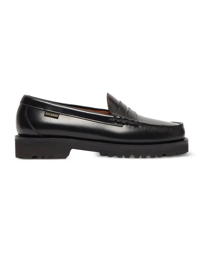 G.H. Bass & Co. Weejuns Lug Larson Penny-Loafer - Schwarz Schwarz