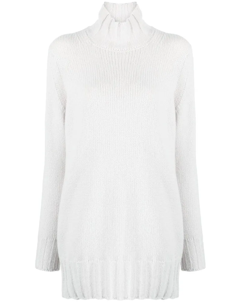 INCENTIVE! cashmere Kaschmirpullover mit Stehkragen Grau