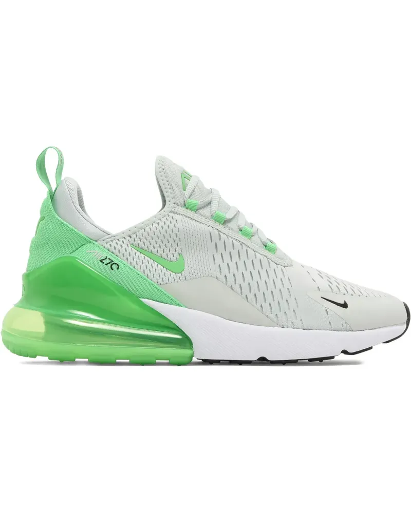 Nike Air Max 270 "Light Silver/Green Shock" Sneakers - Grün Grün