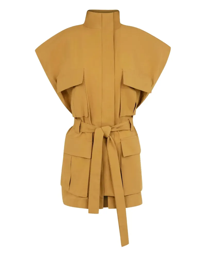 Lenny Niemeyer Semente Weste mit Gürtel - Gelb Gelb